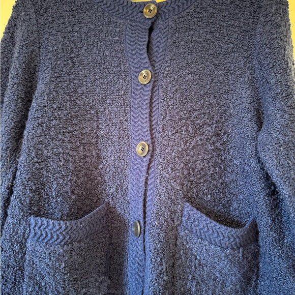J. Crew Deep Blue Lady Jacket/Sweater - Picture 5 of 12